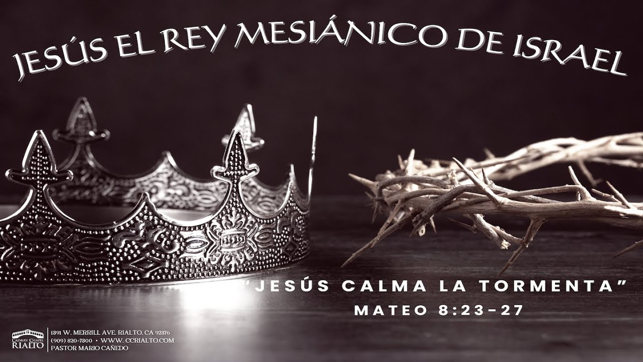 Jesús Calma la Tormenta - Mateo 8:23-27