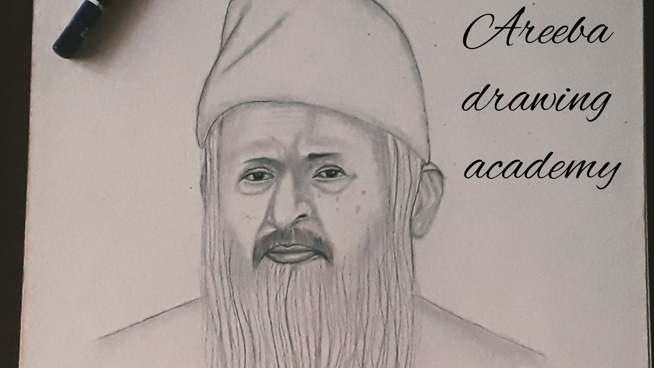 Sketch of Abdul Sattar Edhi // WE ARE PROUD OF YOU❤//#drawinglover #abdulsattaredhi #weareproudofyou