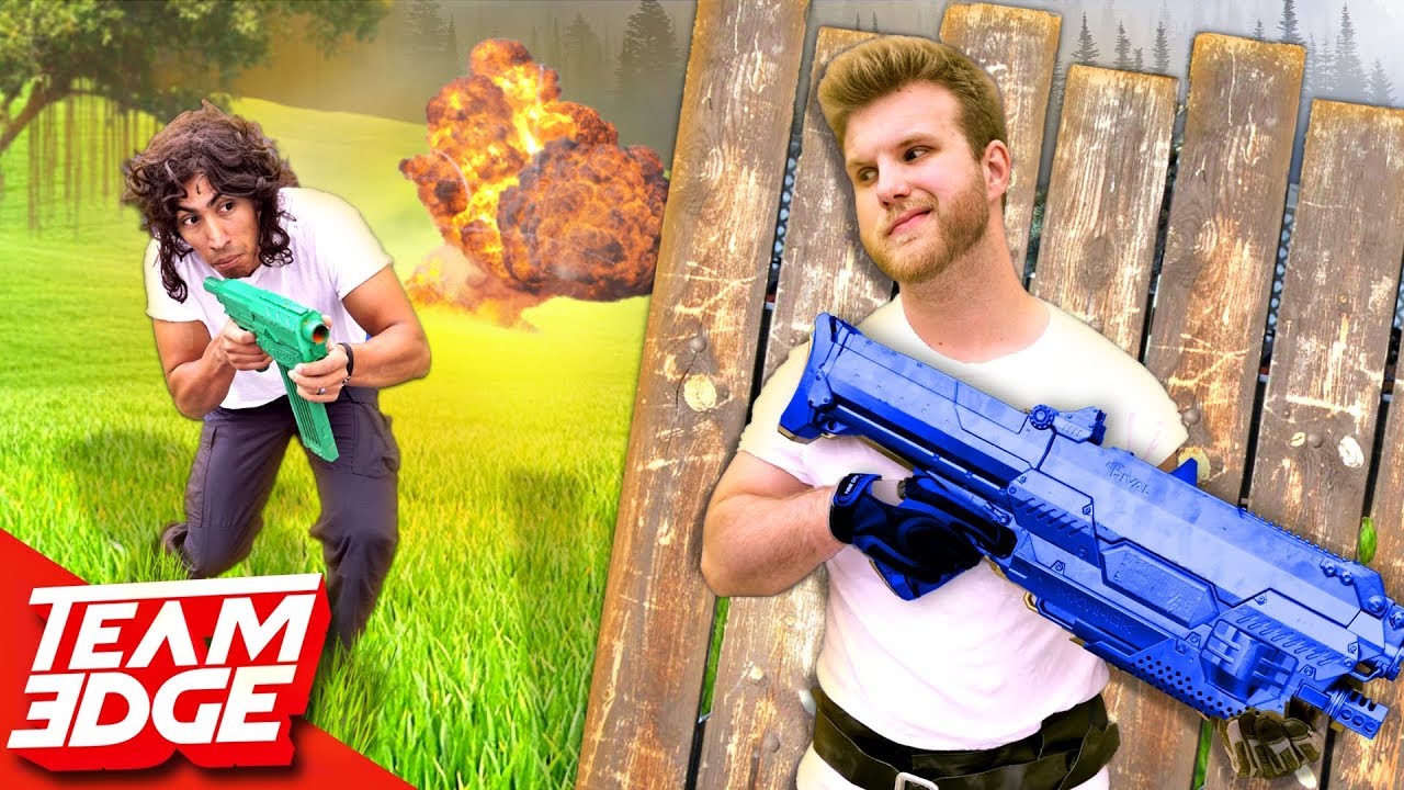 Fortnite Battle IRL!!