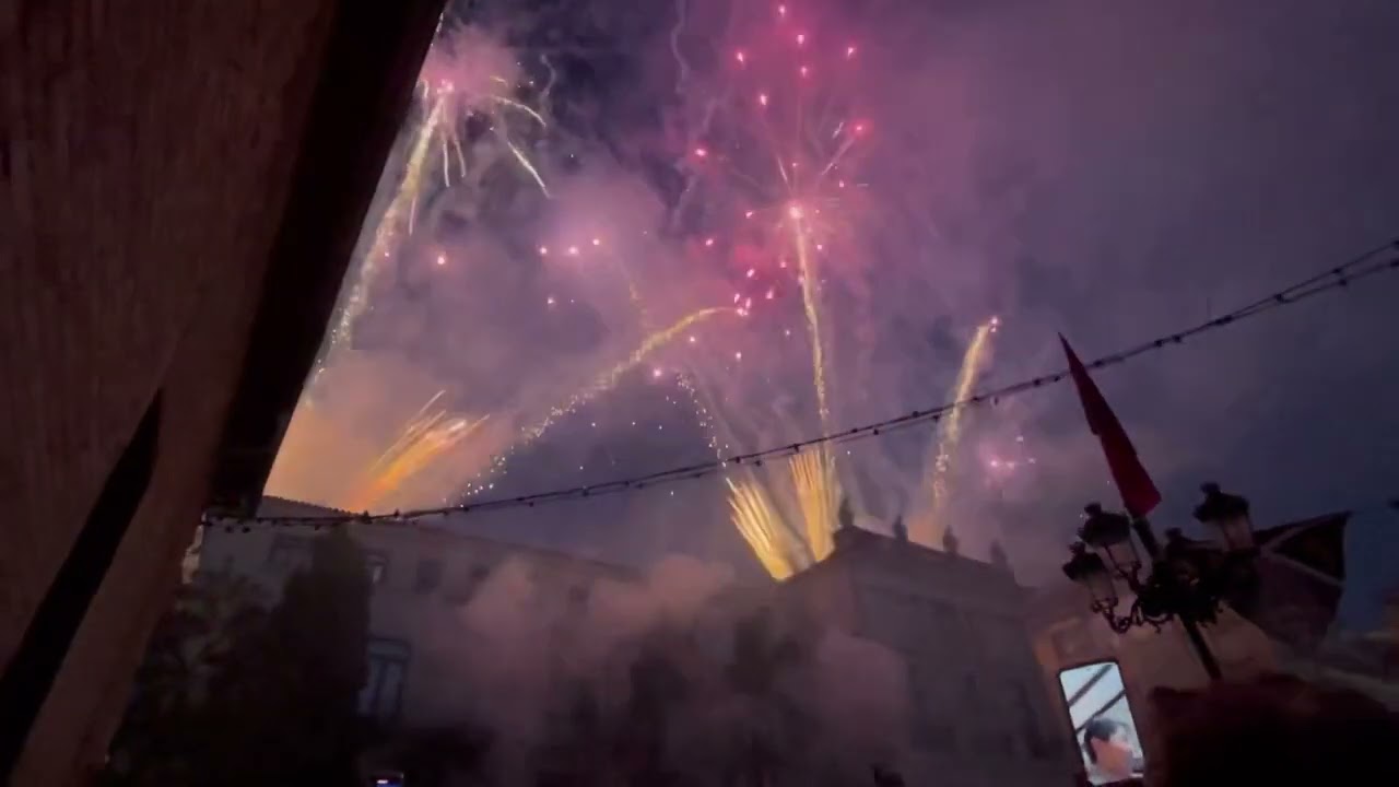 La Fira i Festes Gandía 2023. Piromusical en plaza Major 🎆🎉