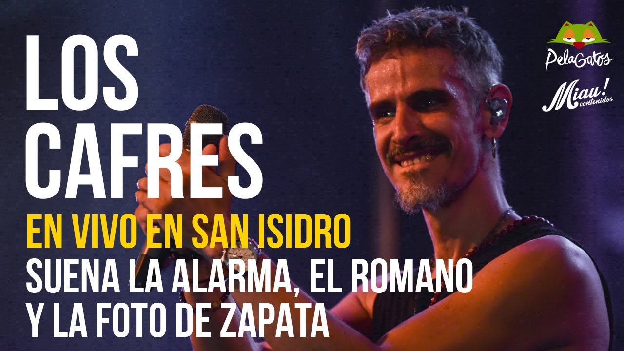 Los Cafres - Suena la alarma, El Romano y La Foto de Zapata (vivo) - Reggae en PelaGatos