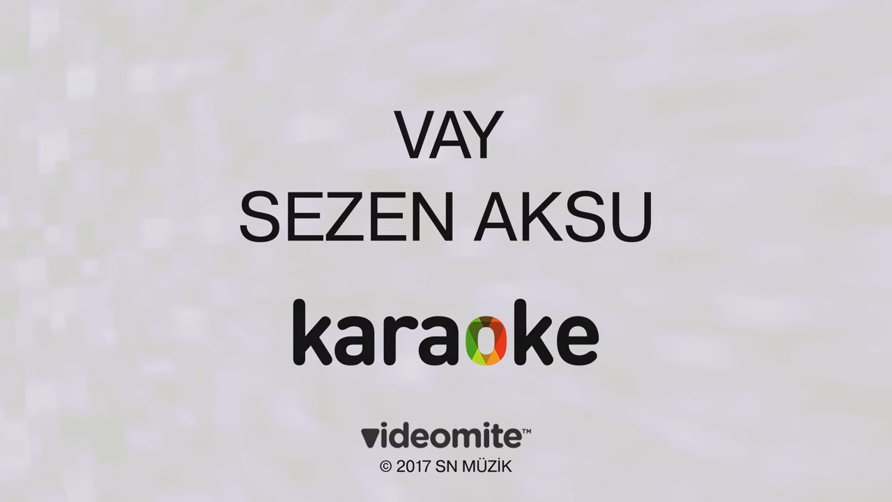 Sezen Aksu - Vay (Karaoke)