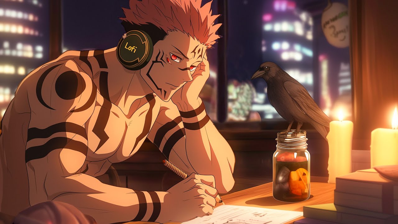 Music for for healing the soul 📖 -  anime lofi music - chill beats to relax/study to