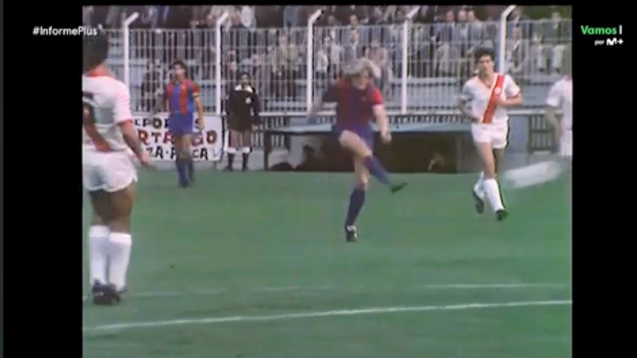 Rayo Vallecano 0 - Barcelona 3. Copa del Rey 1980/81.
