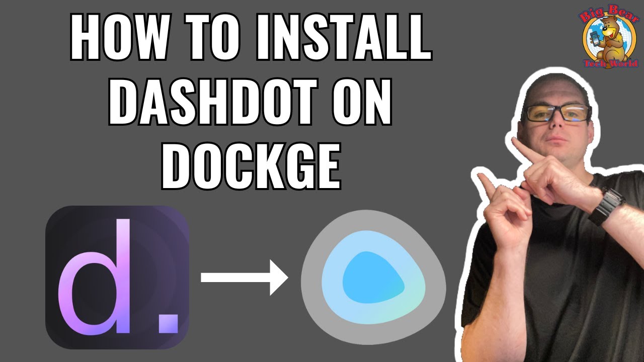 How to install Dashdot on Dockge