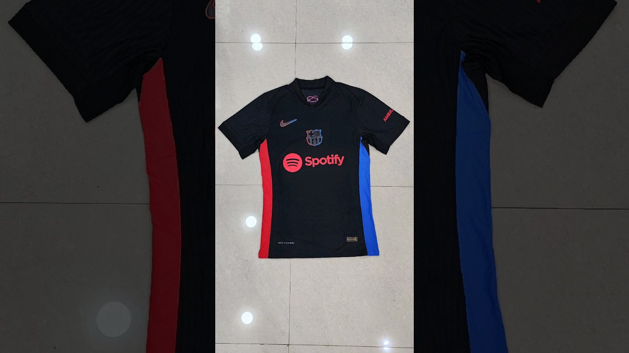 Barcelona Away Player's Replica Kit 2024/25 Season #footballjersey #jerseycollection
