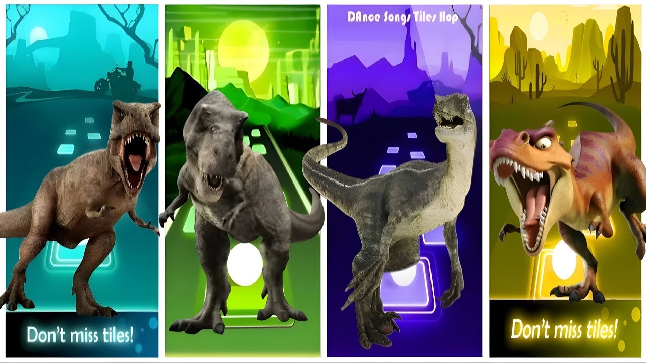 T Rex Rage 😈🦖  Evolution on Every Tile