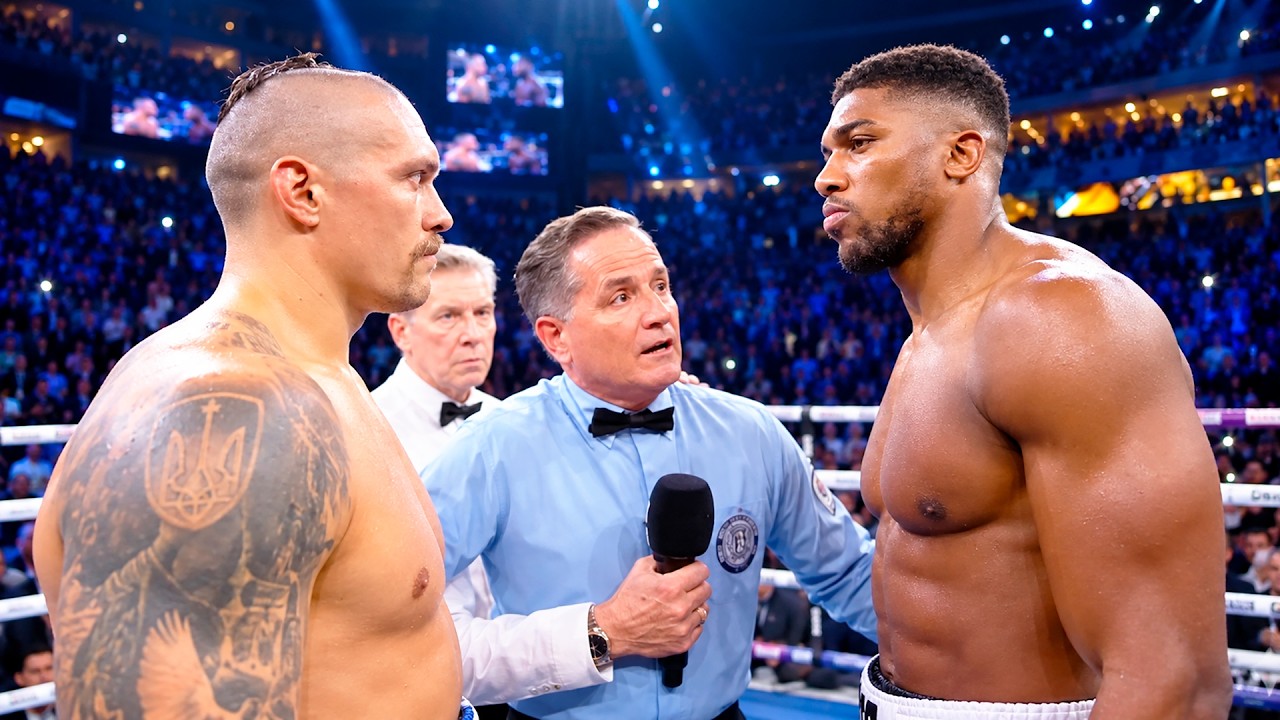 Oleksandr Usyk (Ukraine) vs Anthony Joshua (England) II | BOXING fight, HD, 60 fps