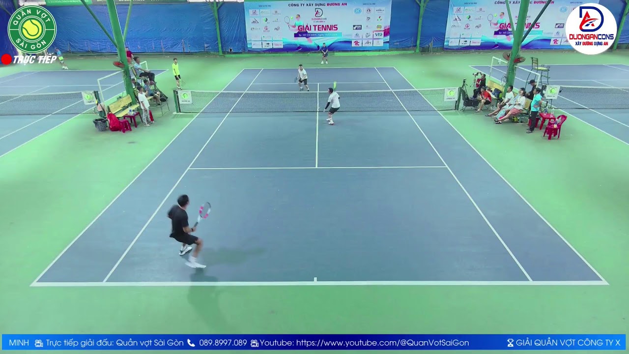 🏆TỨ KẾT - BÁN KẾT-CHUNG KẾT GIẢI QUẦN VỢT TRANH CUP XÂY DỰNG ĐƯỜNG AN