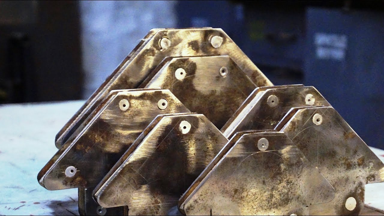 Self made welding magnet