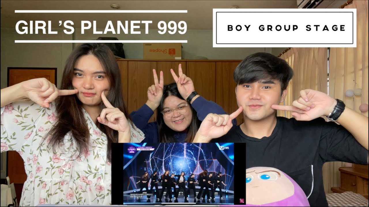 ลากเพื่อนมารีแอค:: Reaction Girl'sPlanet999 - The Eve(EXO) Mic Drop(BTS) Pretty U(Seventeen) BoyBand
