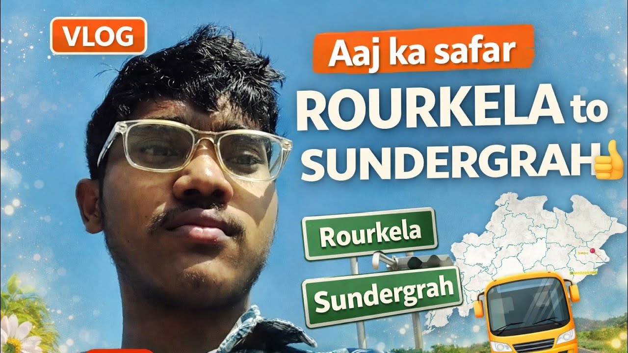 Aaj ka safar ROURKELA to SUNDERGRAH 👍