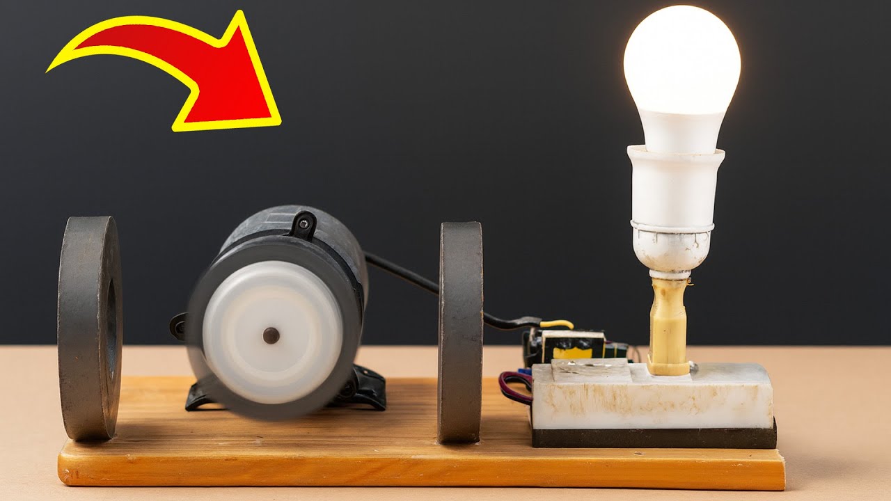 Powerful Free Electricity I Created Will Shock the World