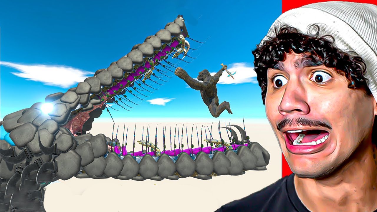 Reagindo a KING KONG FURIOSO - Animal Revolt Battle Simulator