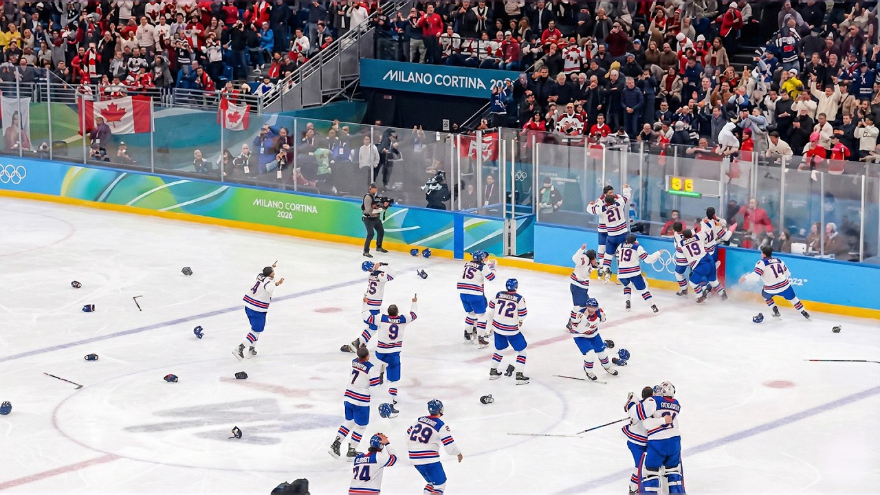 Miracle on Ice II – Live In-Arena Golden Moment | USA vs Canada