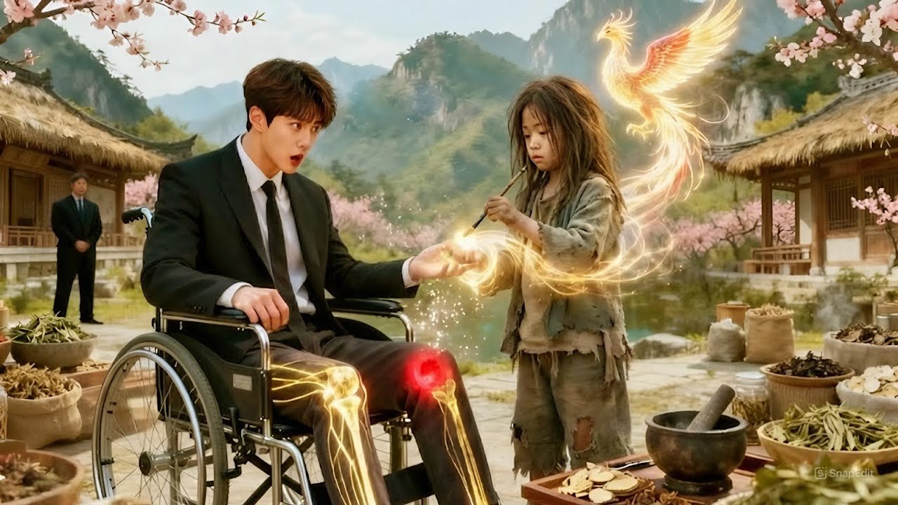 Tổng T&agrave;i t&agrave;n tật ngồi xe lăn nhặt c&ocirc; b&eacute; ăn m&agrave;y về nu&ocirc;i, ai ngờ lại l&agrave; thần y chữa khỏi ch&acirc;n cho anh