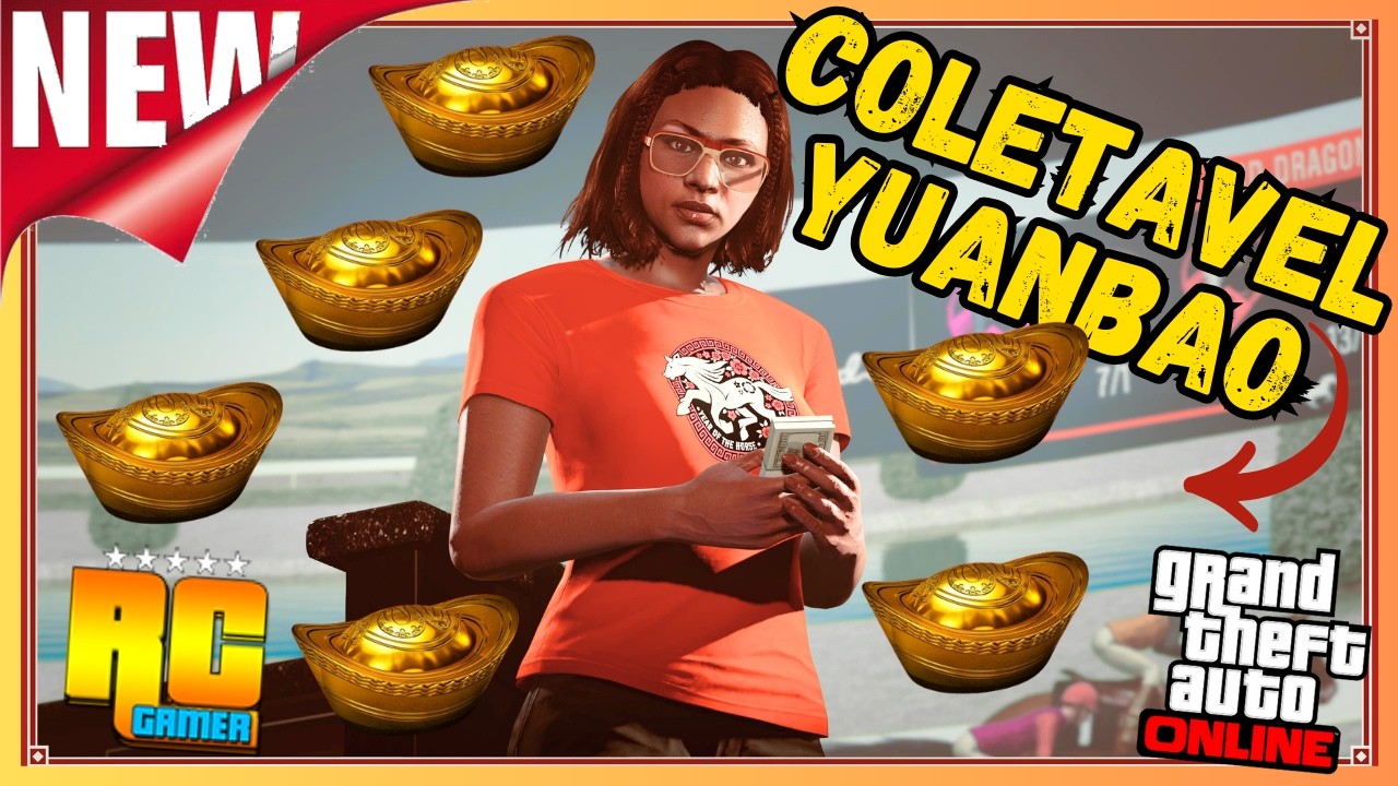 NEW COLETAVEIS YUANBAO GTA V ONLINE ANO NOVO LUNAR CAVALO