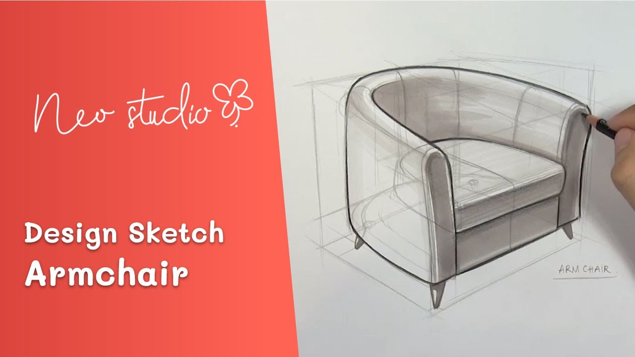 Armchair | Industrial & Product Design Sketching