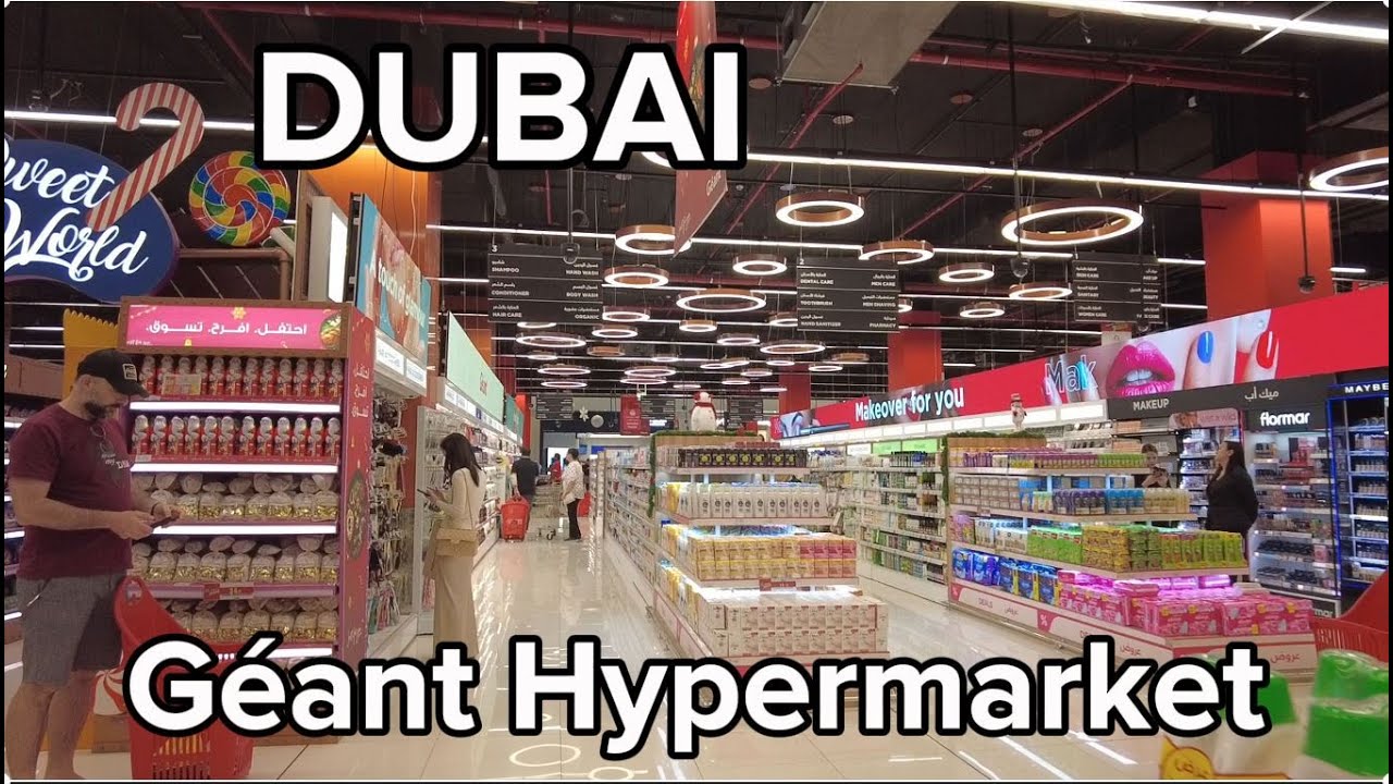 DUBAI GÉANT Supermarket |  Dubai Hills Mall | Grocery Prices in Dubai