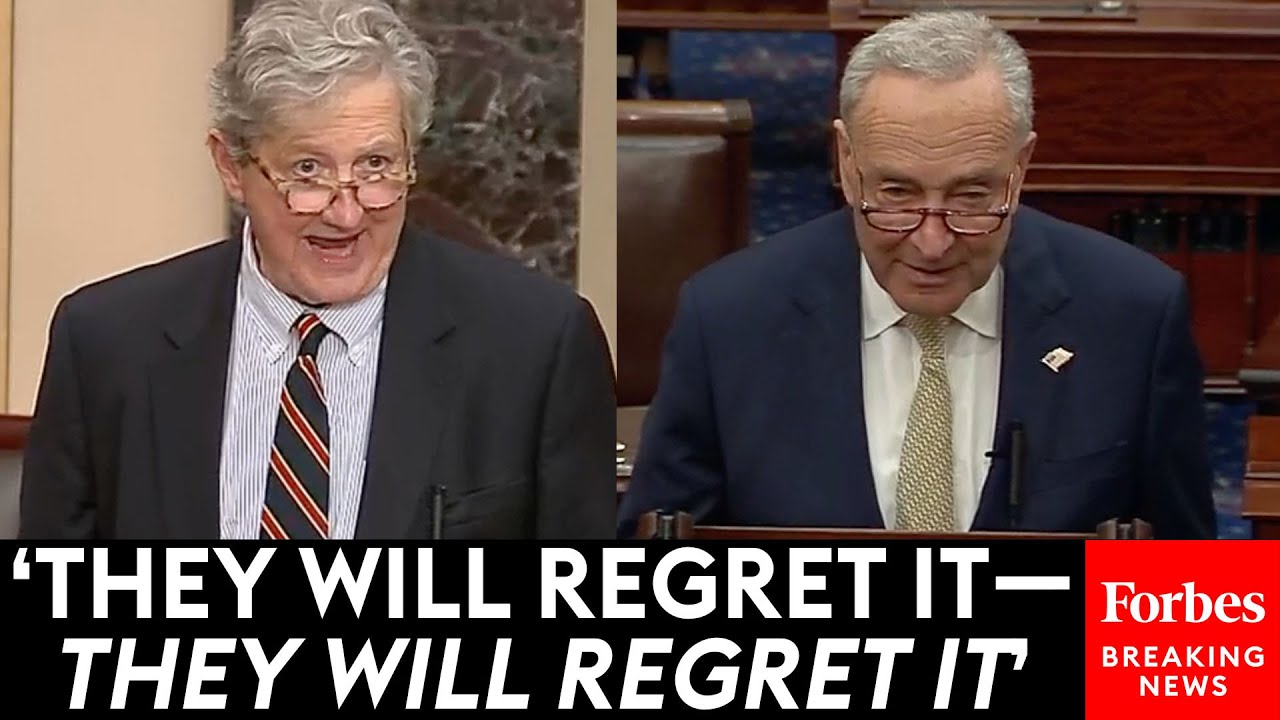 MUST WATCH: John Kennedy Issues Blunt Warning To Schumer, Democrats Over Mayorkas Impeachment