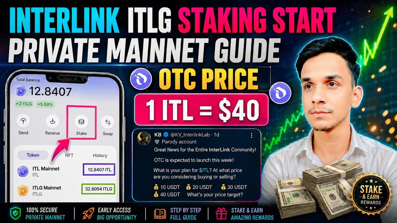 🚨INTERLINK PRIVATE MAINNET LAUNCH DATE🧑&zwj;💻INTERLINK OTC MARKET ITL PRICE👌INTERLINK NETWORK WITHDRAWAL