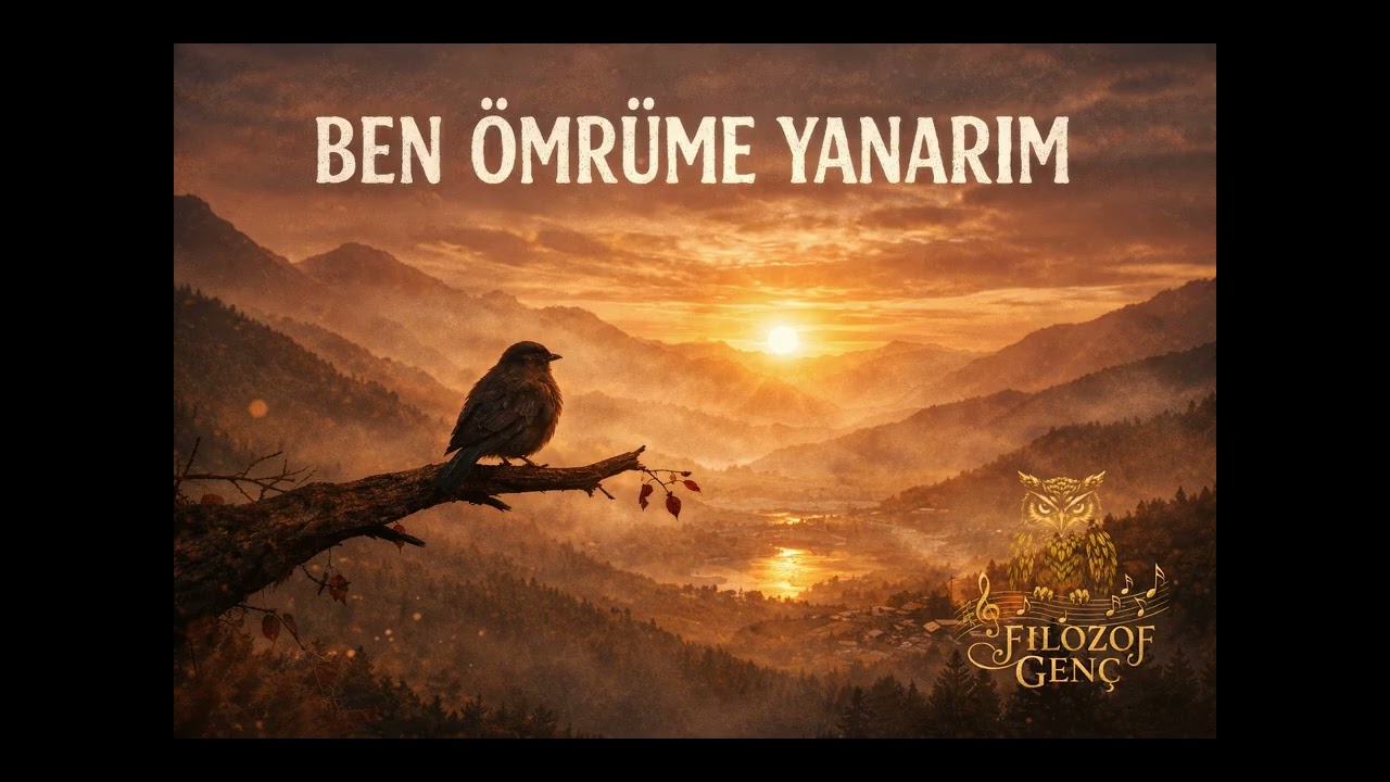 BEN ÖMRÜME YANARIM  FİLOZOF GENÇ /ANADOLU