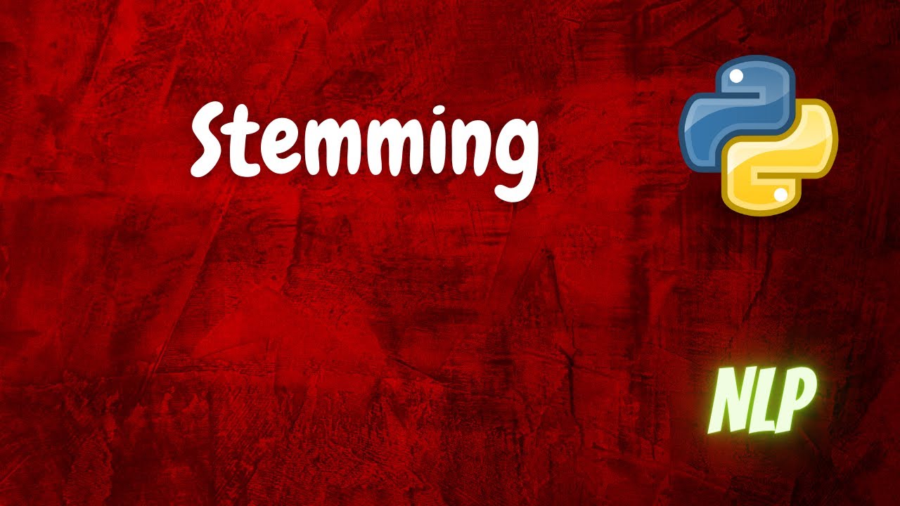 Stemming | Extract Root Words | NLP | Python