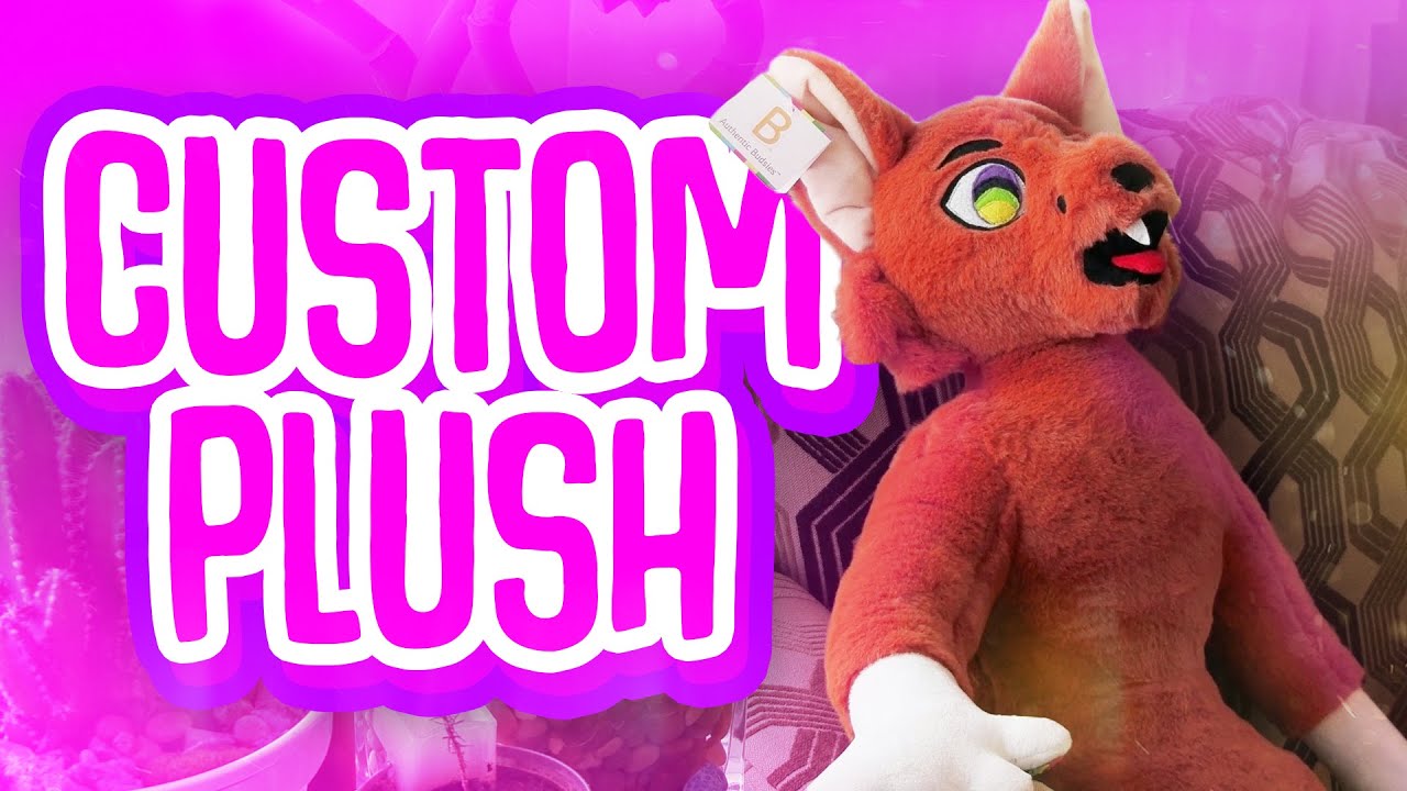 GIANT CUSTOM BUDSIES FURSONA PLUSH