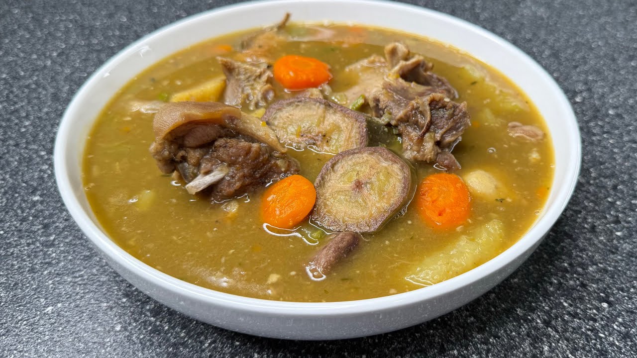 How to Make Mannish Wata 🇯🇲 | Real Jamaican Goat Head Soup from Scratch