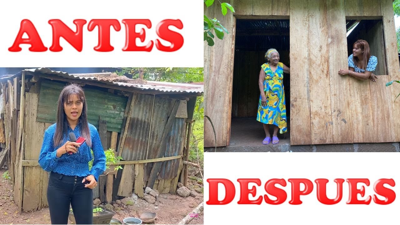 Le construimos casa nueva 🏠 / Doña Natividad