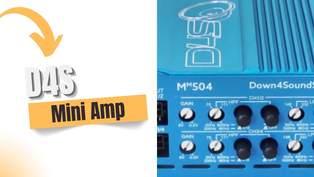 #down4sound MM504 Amp
