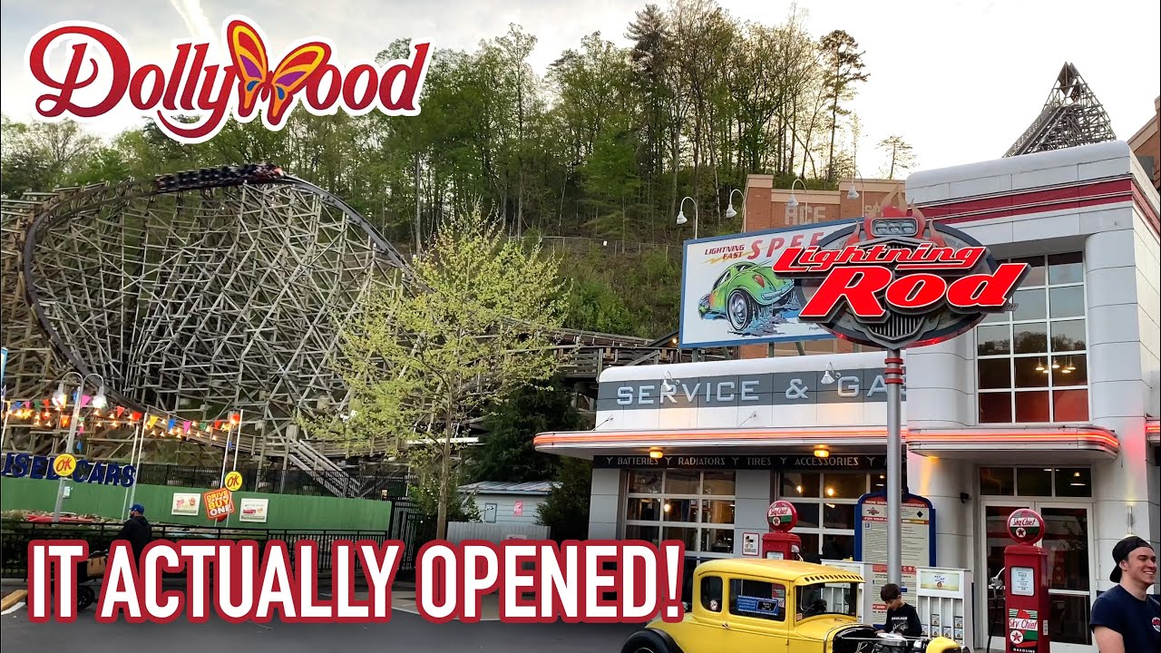 Returning to The Elusive Lightning Rod - is it as Good as we Remember? Dollywood Vlog April 2023