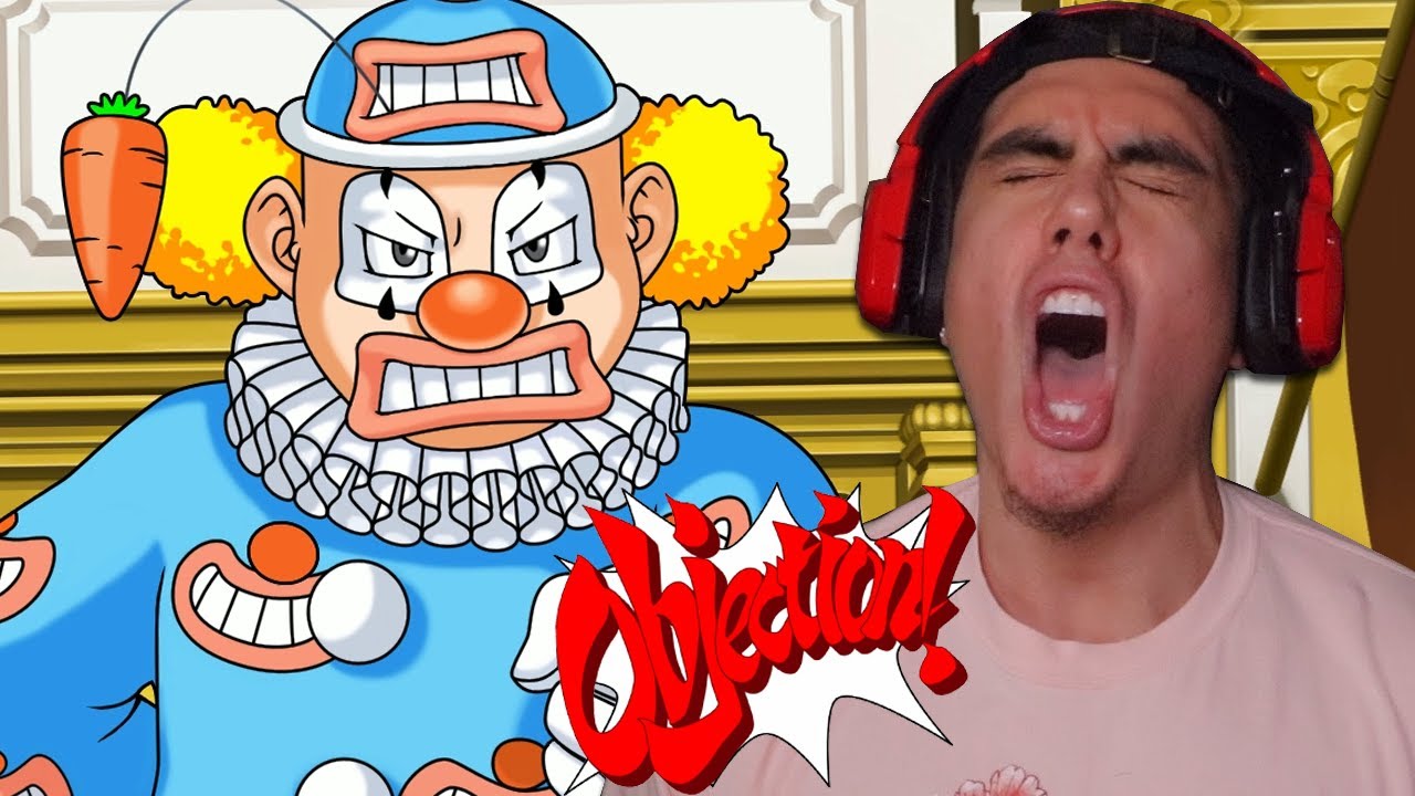 THIS CLOWN WENT FULL JOKER WHEN I HIT HIM WITH MY OBJECTIONS | Phoenix Wright: Justice For All [12]