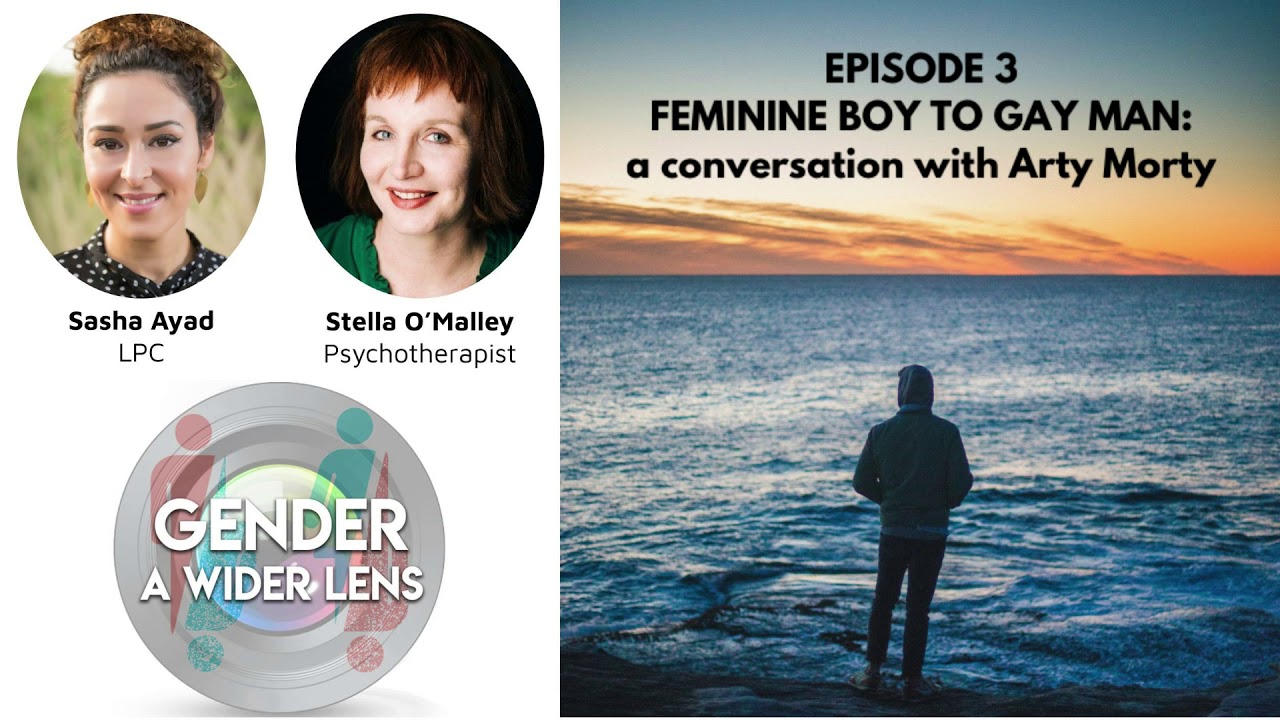 EPISODE 3 - Feminine Boy to Gay Man: A conversation with Arty Morty