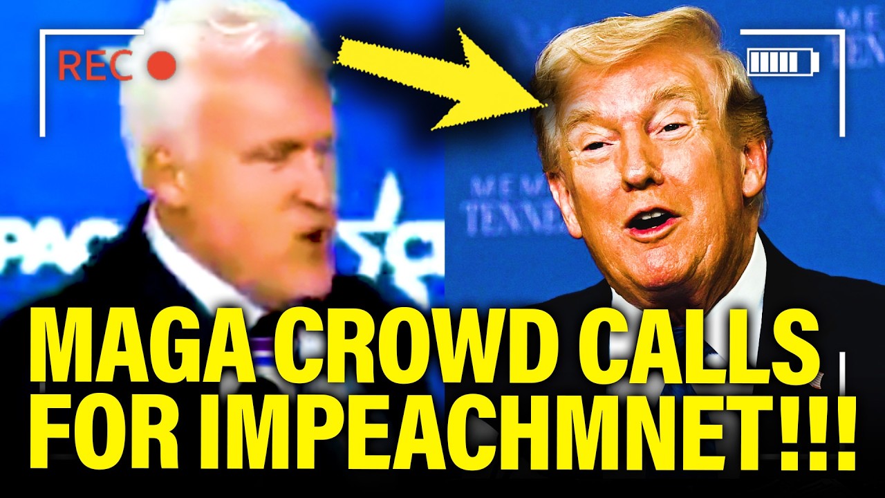 WHOA! MAGA crowd TURN ON Trump...CHEER FOR IMPEACHMENT!