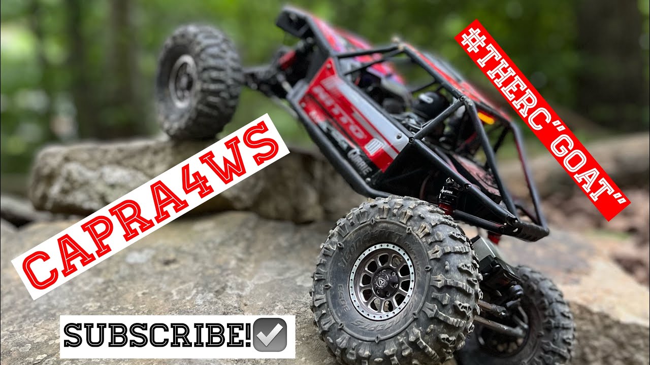 Axial Capra 4WS takes on the bacyard comp course! June 10, 2022