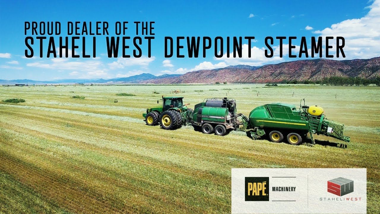 DewPoint Hay Steamer by Staheli West at Pap&eacute; Machinery