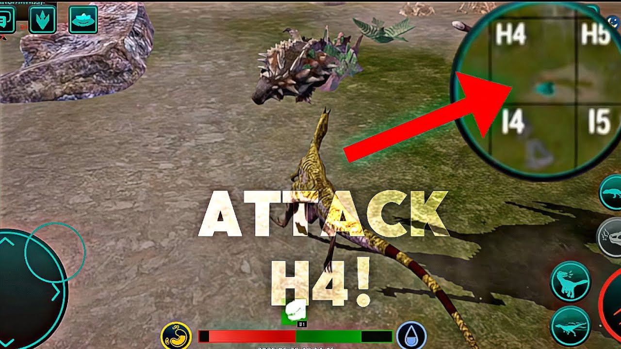 Dilo Attack H4! Solo Experience - Life Of Dilophosaurus | The Cursed Isle
