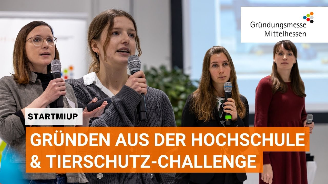 Gründen aus der Hochschule und Tierschutz Challenge von StartMiUp & Bastet Stiftung Hamburg