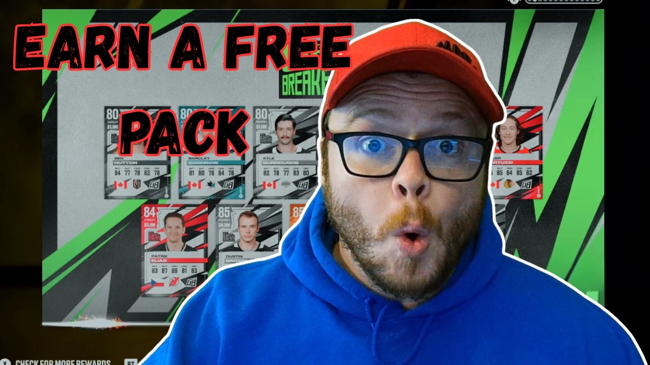 ЗАРАБОТАЙТЕ БЕСПЛАТНЫЙ НАБОР НОВЫХ КАРТ GAME BREAKER NHL 26 HUT
