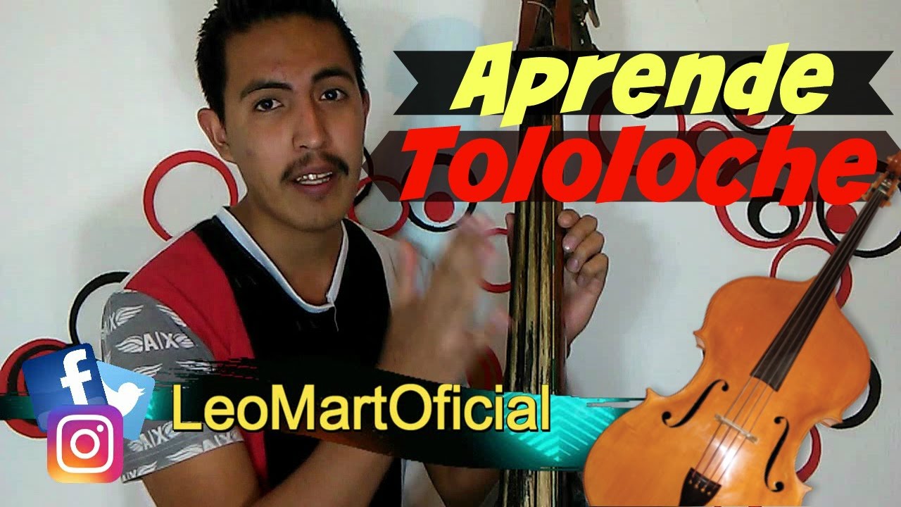 COMO TOCAR EL TOLOLOCHE ( NO CONTRABAJO ) CLASES GRATIS - LEO MART