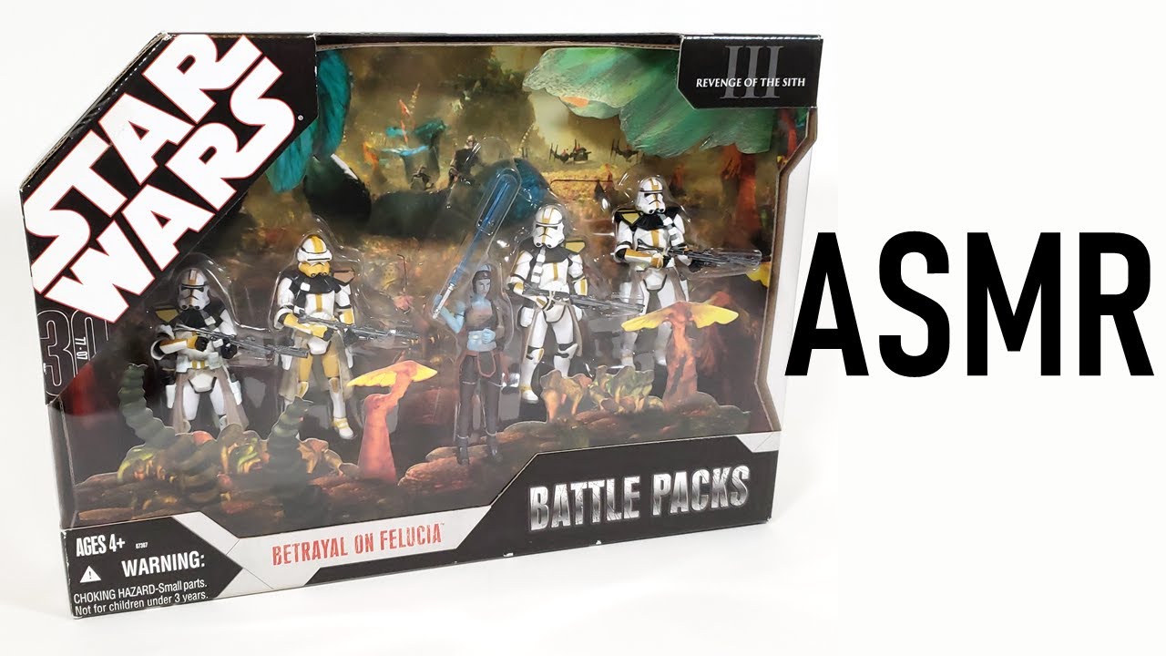 Betrayal on Felucia Battle Pack! ASMR Action Figure Unboxing and Review