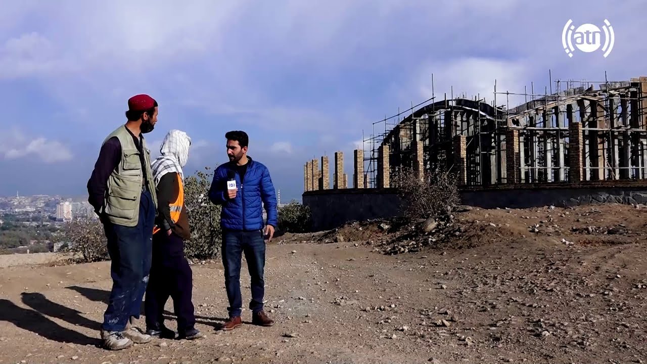 Construction of a mosque and the road in Nader Khan Hill / اعمار مسجد و سرک در تپه نادر خان
