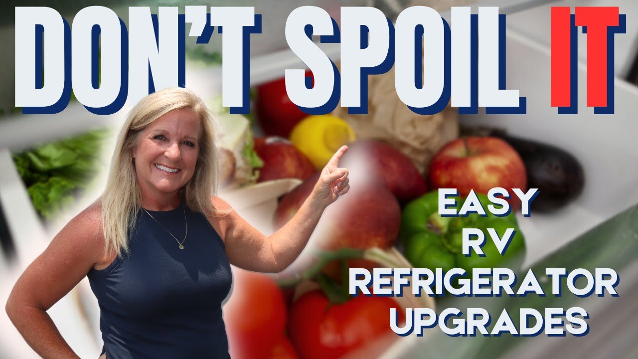 EASY RV REFRIGERATOR UPGRADES.  Cool Your RV Fridge #rvlife #rvlifestyle #rvupgrades