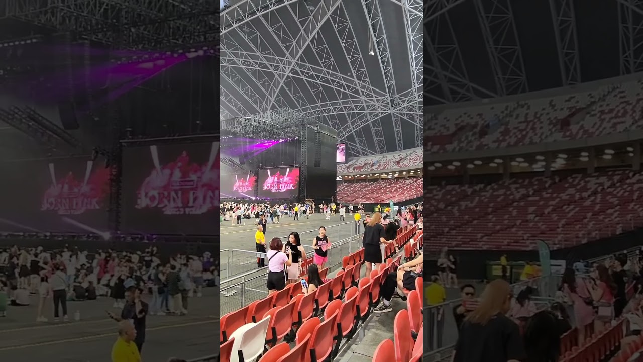 Blackpink at the Singapore National Stadium