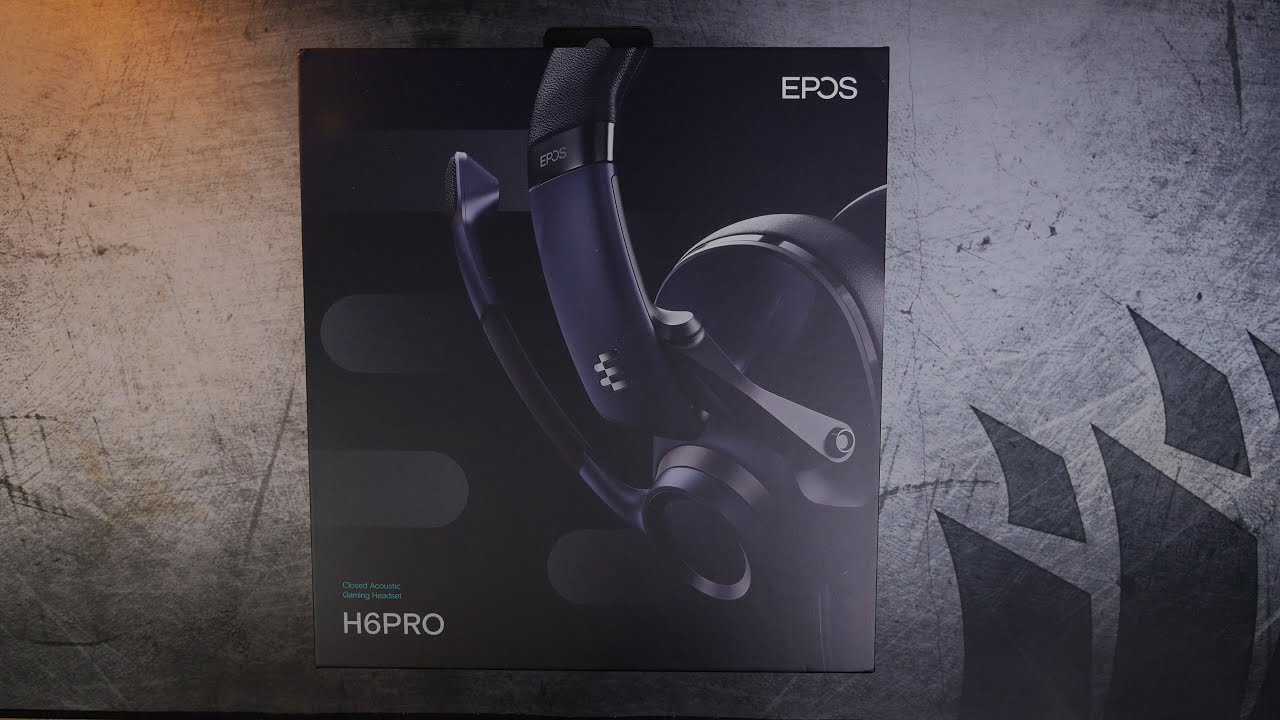 ASMR unboxing EPOS H6 Pro #ASMR
