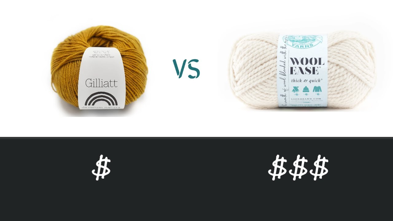 Knitting on a budget : merino vs cascade 220 vs lion brand