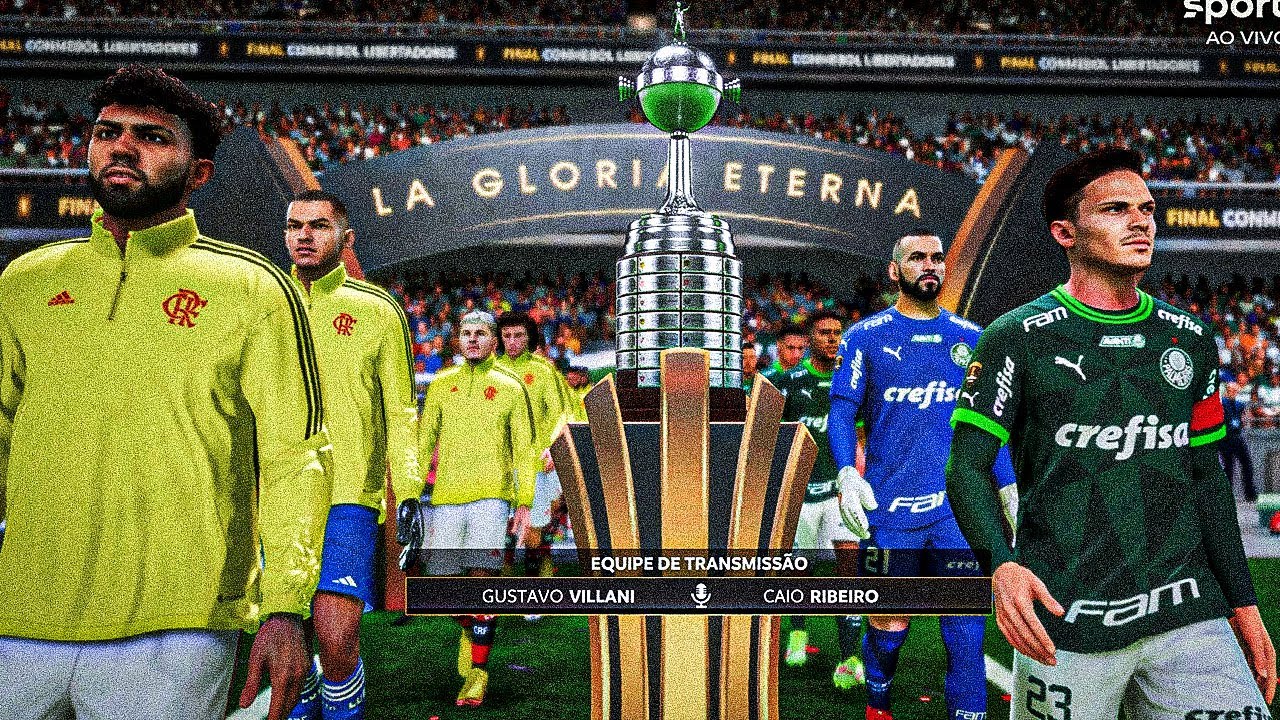 Flamengo x Palmeiras | FINAL Copa Libertadores 2023 [FIFA 23] MOD FIFAMANIA