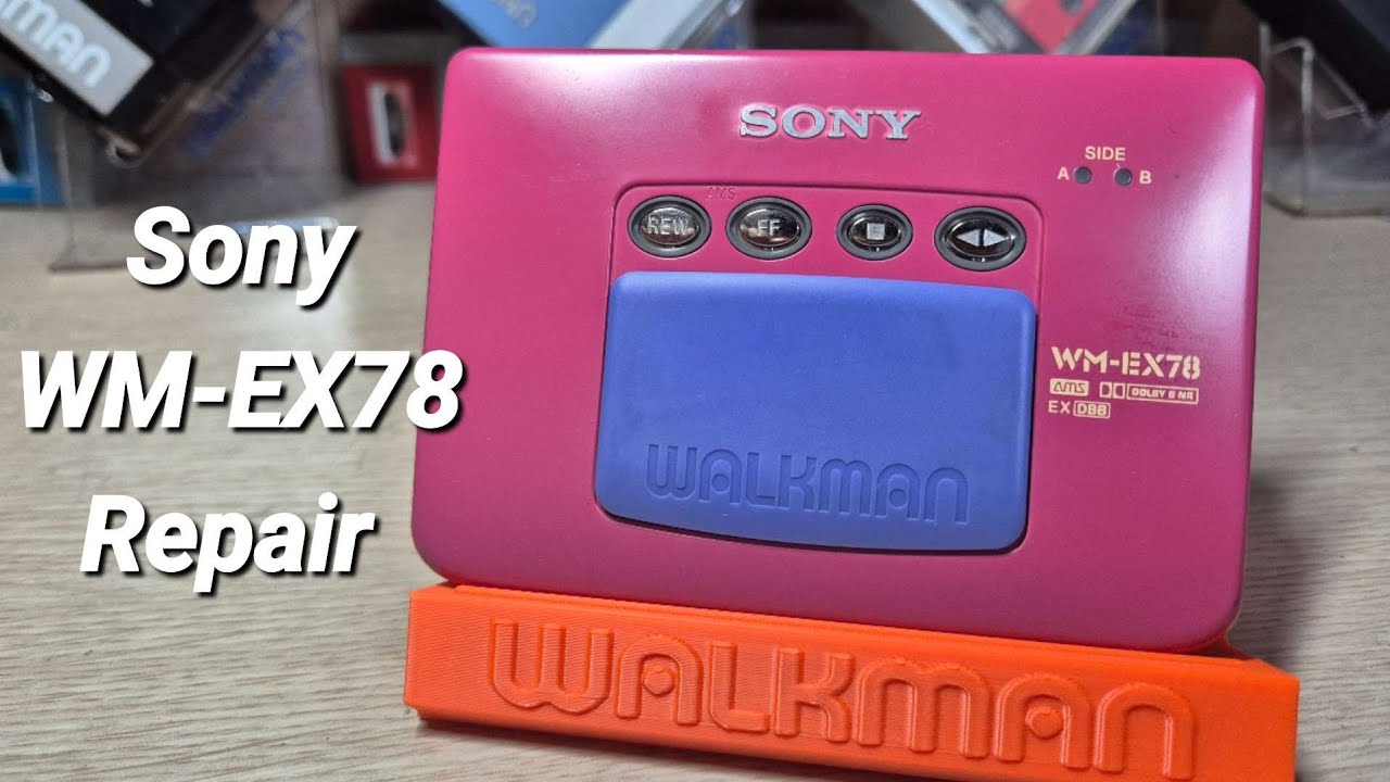 Sony WM-EX78 Repair Cassette Player Walkman