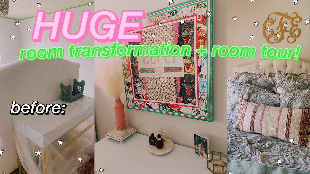 HUGE ROOM TRANSFORMATION+ ROOM TOUR